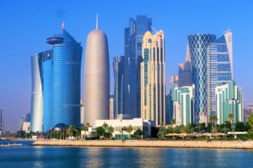 Doha_pilvelõhkujad